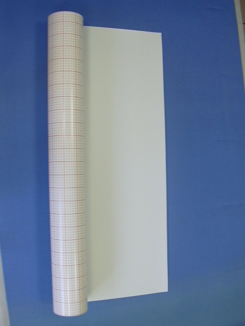 Polyphanes - Polyphane 30/100 Adhésif 1,20m x 25ml blanc pellicule papier